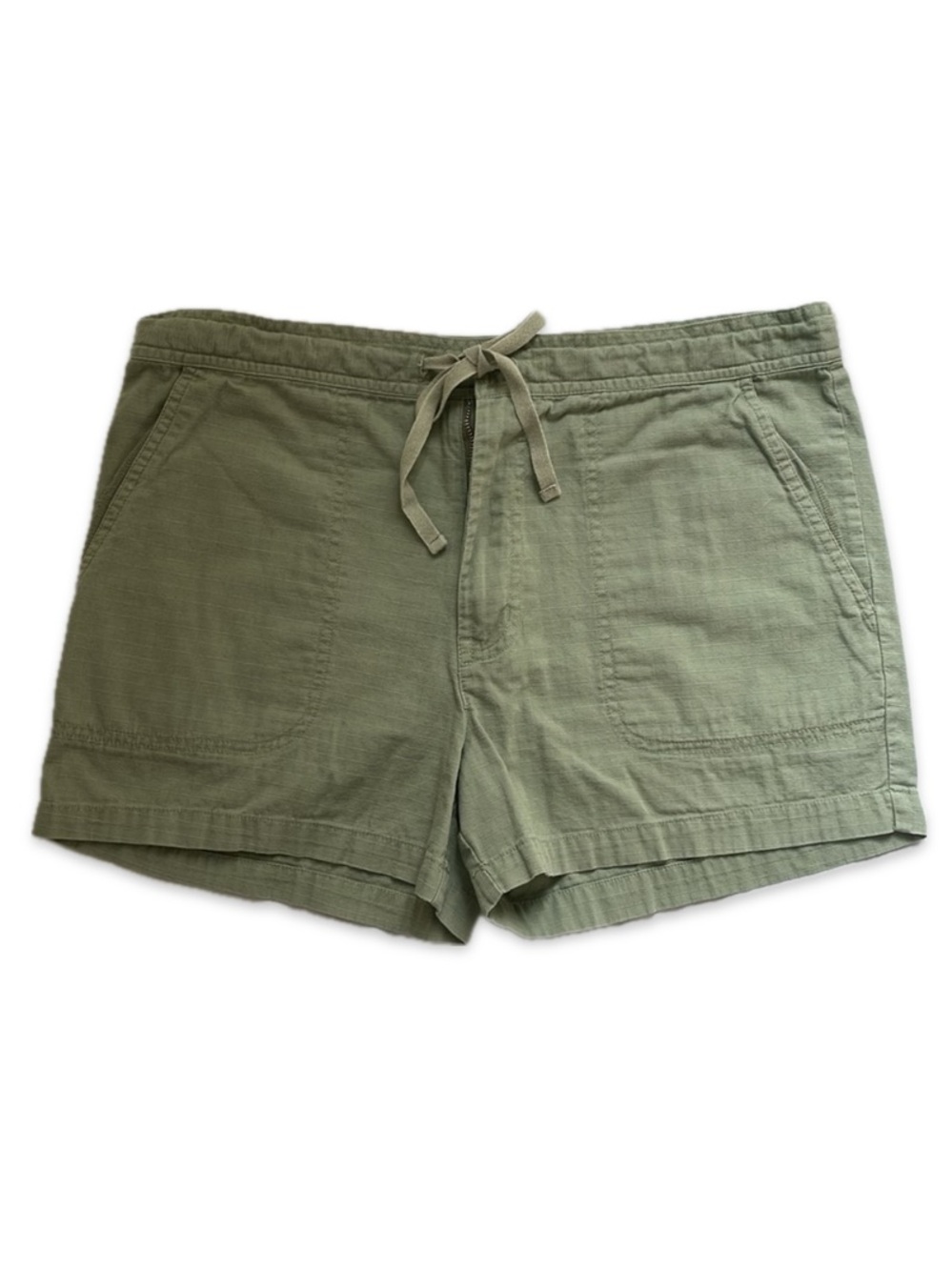 725 Originals Olive Green Shorts Cargo Pockets Girls 16 Zipper Drawstrin by g